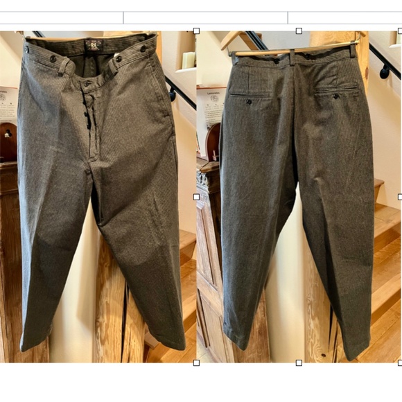 Ralph Lauren RRL men´s cotton twill button fly pin...